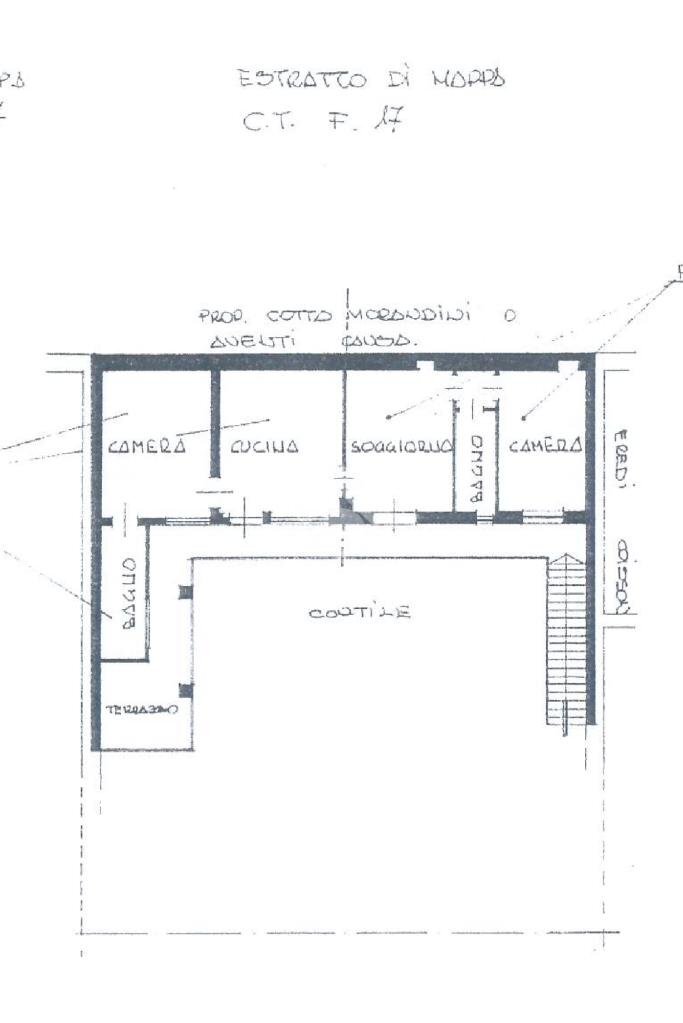 Four-room apartment Corso Matteotti, Torre Pellice - floor plans 1