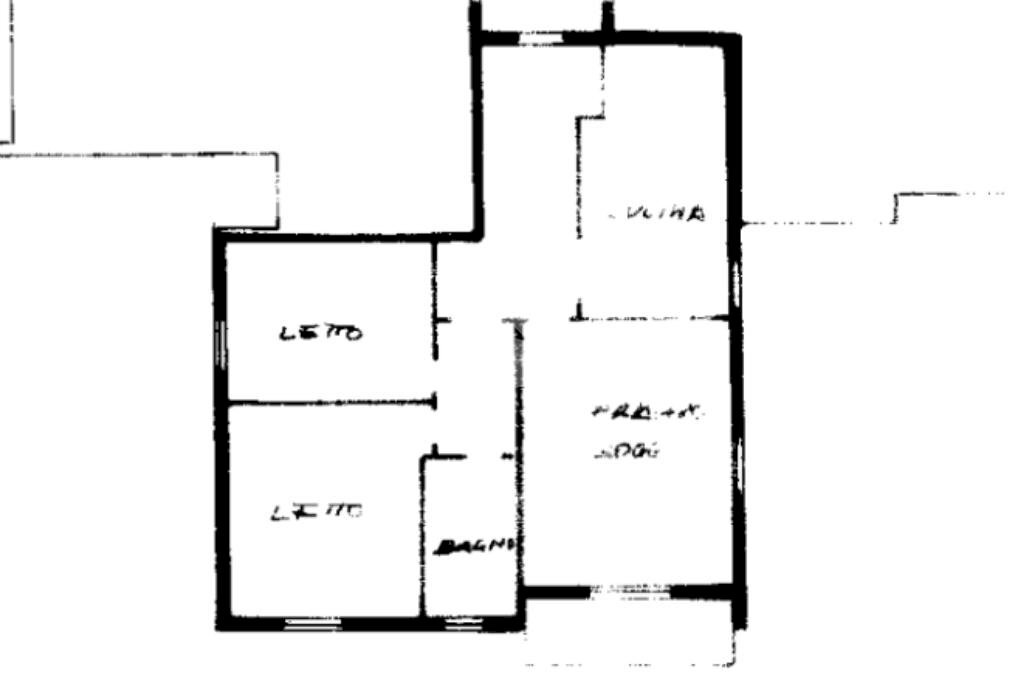 Four-room apartment Via giuseppe di vittorio, Rubiera - floor plans 1