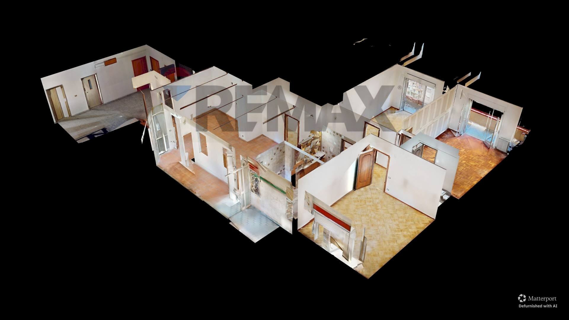 Pianta 3D - Appartamento Via Gregorio Ugdulena
 
7, Palermo - planimetria 1