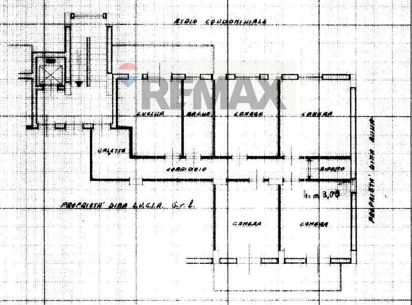 Pianta 2D - Appartamento Largo Filadelfio Fichera
 
6, Palermo - planimetria 1