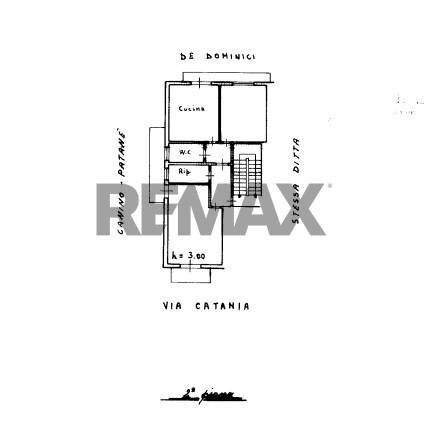Pianta 2D - Four-room apartment Via Catania
 
7, Giarre - floor plans 1