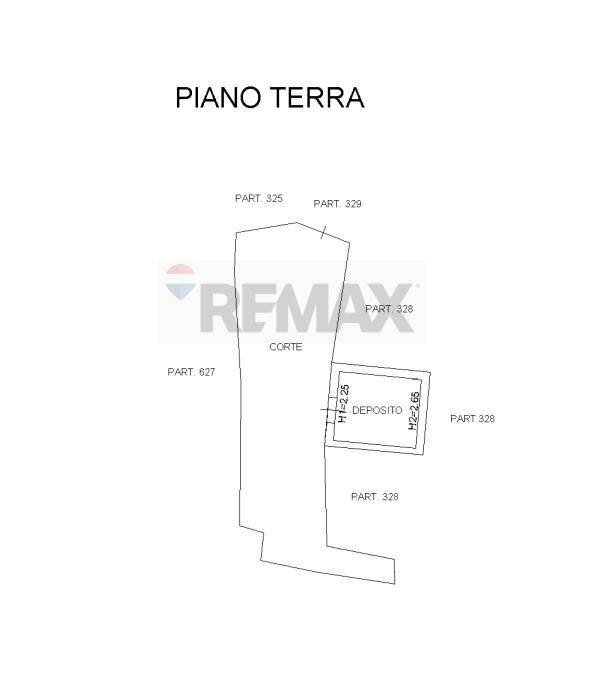 Pianta 2D - Semi-detached house Via Porto Salvo
 
123, Acireale - floor plans 1