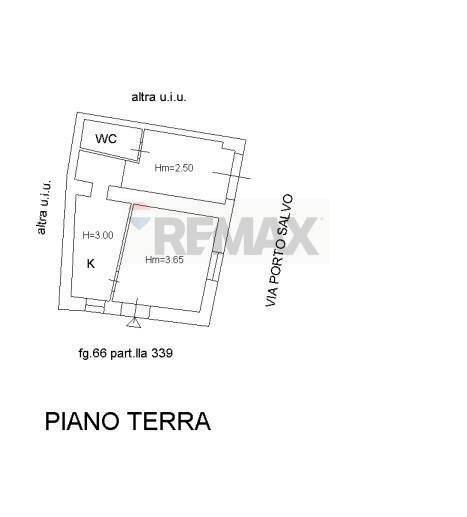 Pianta 2D - Semi-detached house Via Porto Salvo
 
123, Acireale - floor plans 1