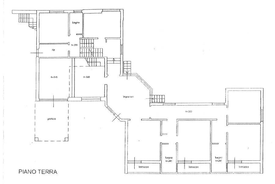 Foto 46 - Villa a Schiera Portoferraio - planimetria 1