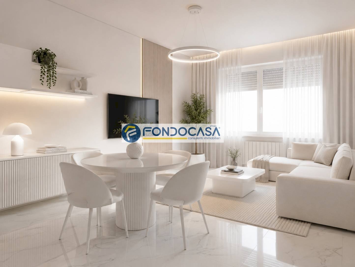 rendering soggiorno - Trilocale Via Silvio Pellico
3, Viareggio - foto 2