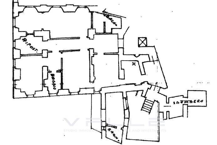 Planimetria - Apartment viale delle mura, Bergamo - floor plans 1