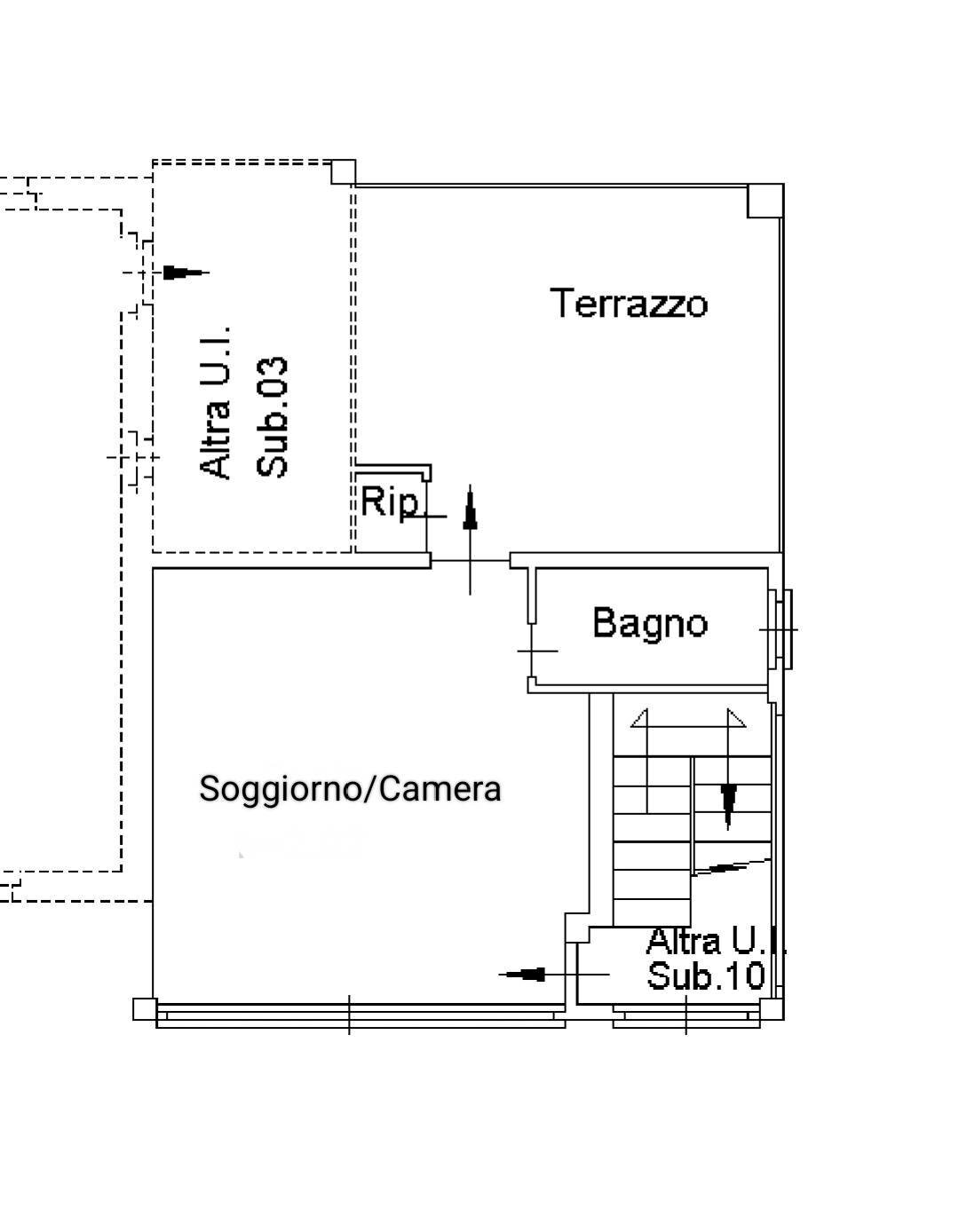 Foto 13 - Loft via xxv aprile
 
5, Vinovo - planimetria 1