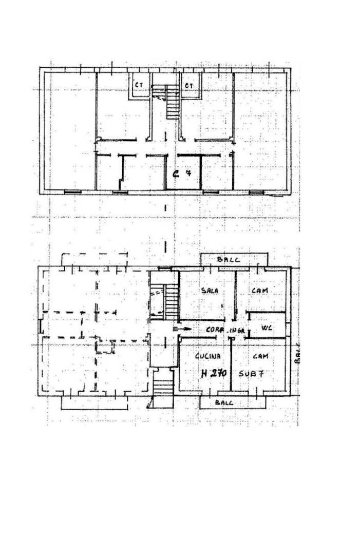 Four-room apartment via Langhe, 408, Magliano Alpi - floor plans 1
