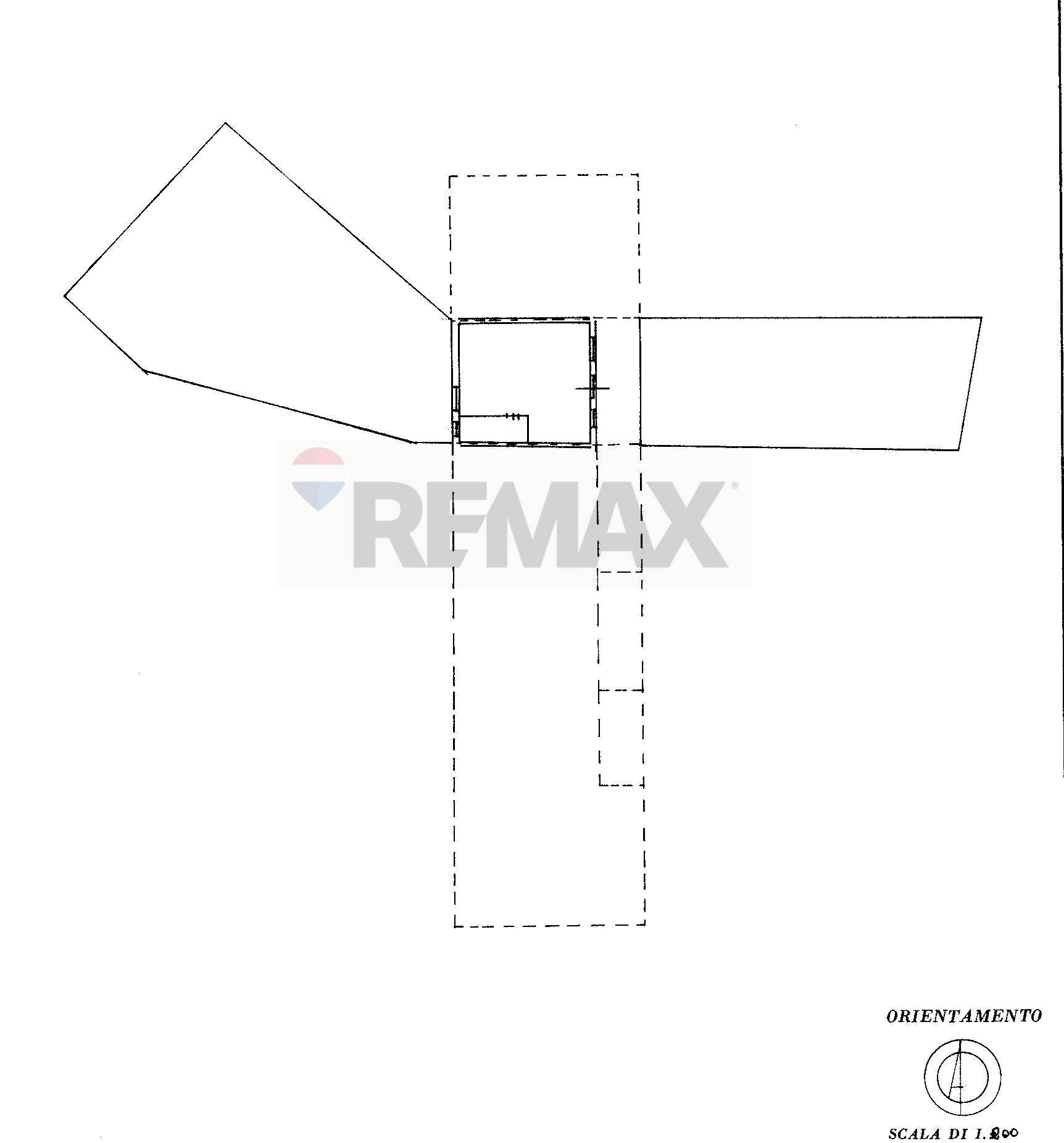 Pianta 2D - One-room apartment Galluccio - floor plans 1