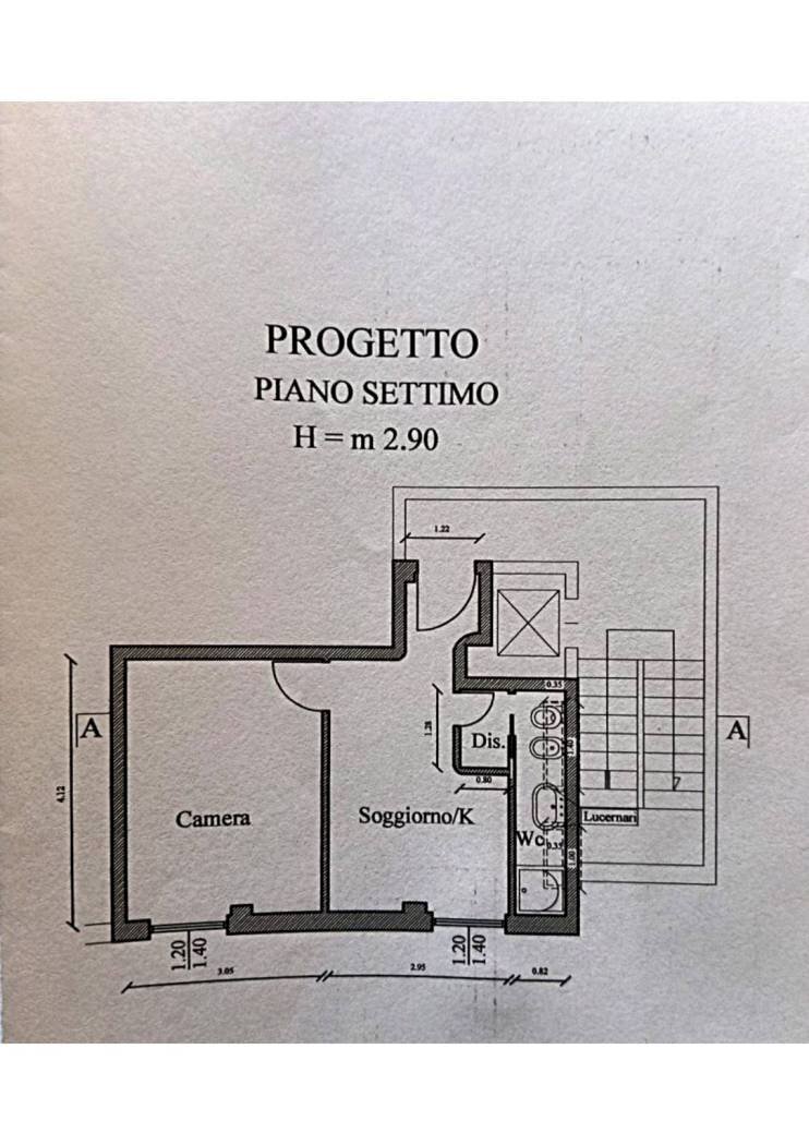 Bilocale Alzaia Naviglio Pavese, 8, Milano - planimetria 1