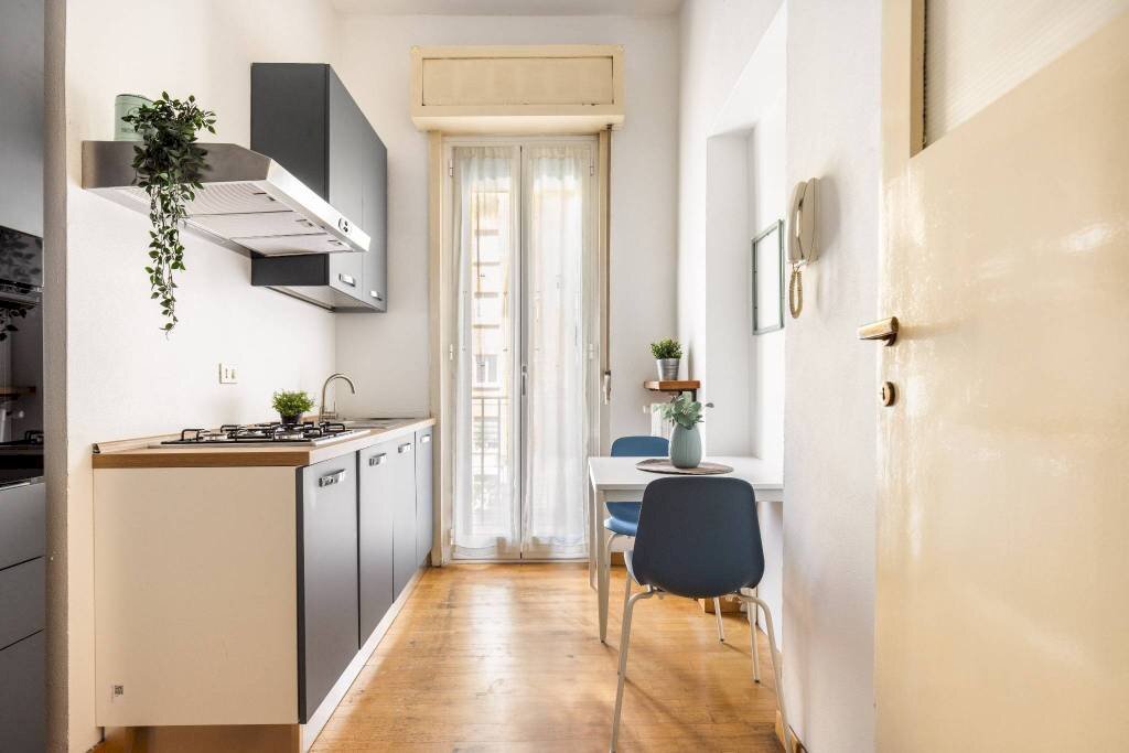 Cucina - Trilocale via Leone Pancaldo, 1, Milano - foto 2