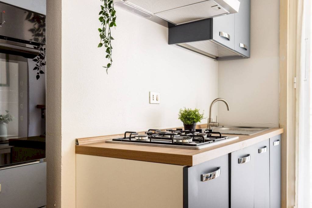 Cucina - Trilocale via Leone Pancaldo, 1, Milano - foto 3