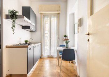 Cucina - Trilocale via Leone Pancaldo, 1, Milano - foto 2