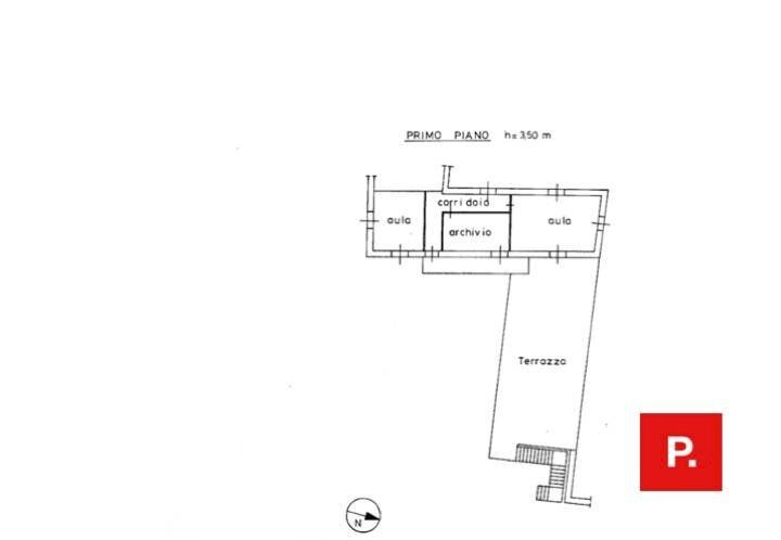 Foto 22 - Ufficio corso Umberto I, Alvignano - planimetria 1