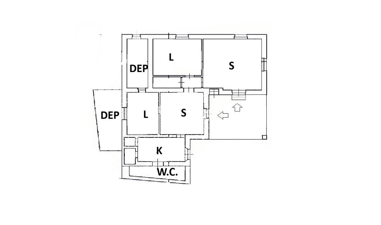 Villa Strada Crocifisso, Martina Franca - planimetria 1