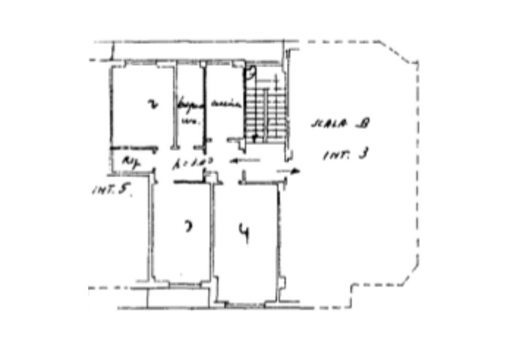 Four-room apartment Via Castello Romano, Laigueglia - floor plans 1