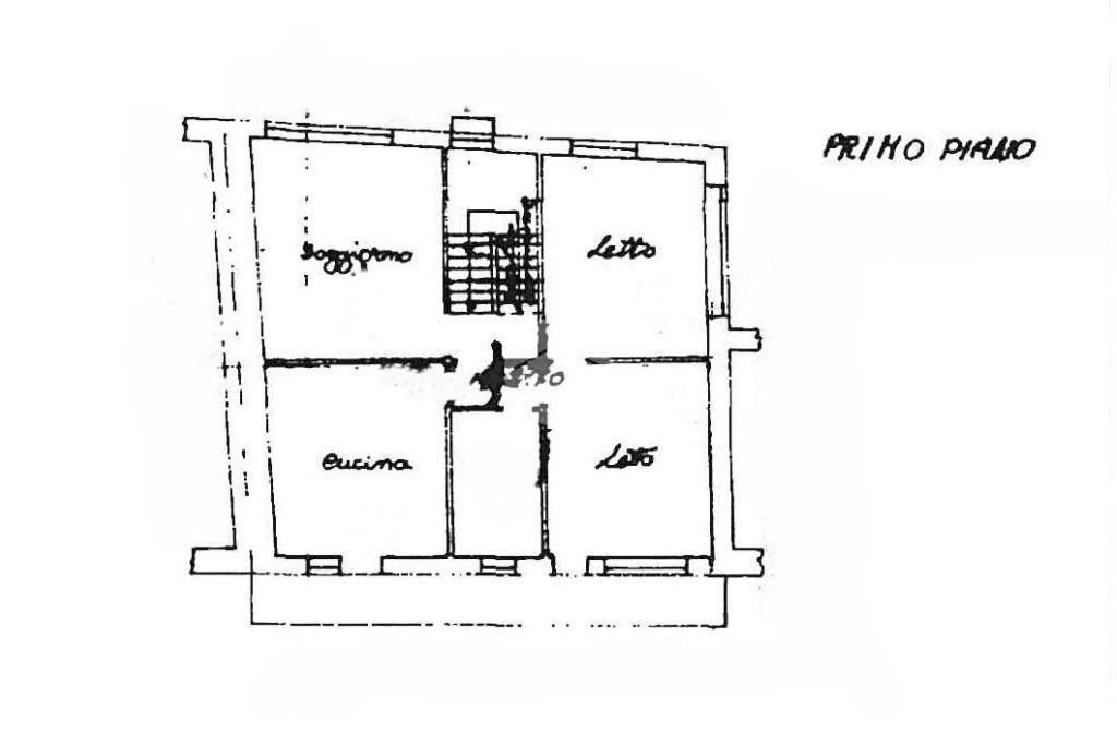 Villa Strada Broglina, Bollengo - planimetria 1