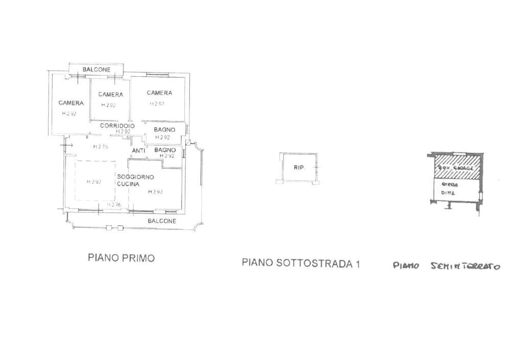 Apartment Via Roma, Morciano di Romagna - floor plans 1
