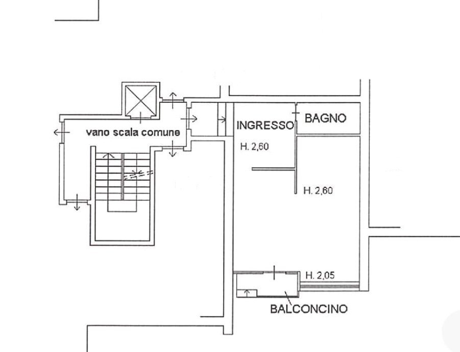 Trilocale via Malanotte, 23, Frabosa Sottana - planimetria 1