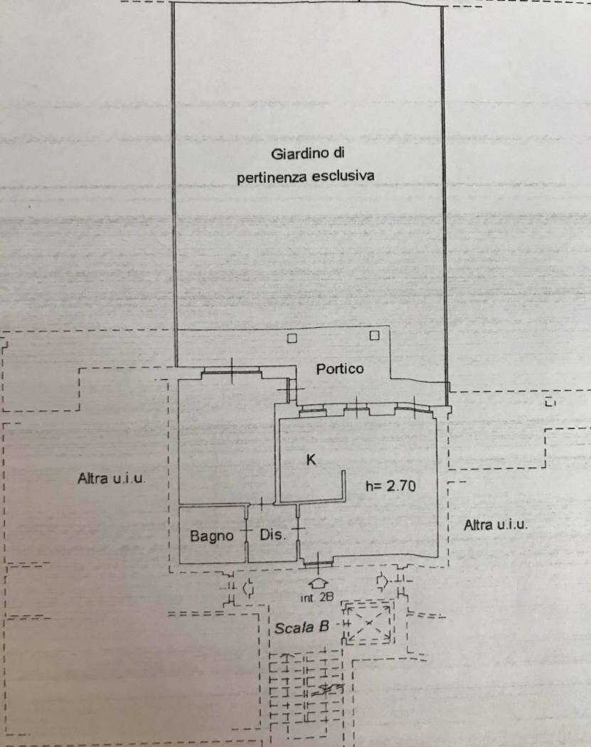 Bilocale Via Tetto Garetto, frazione Spinetta, Cuneo - planimetria 1
