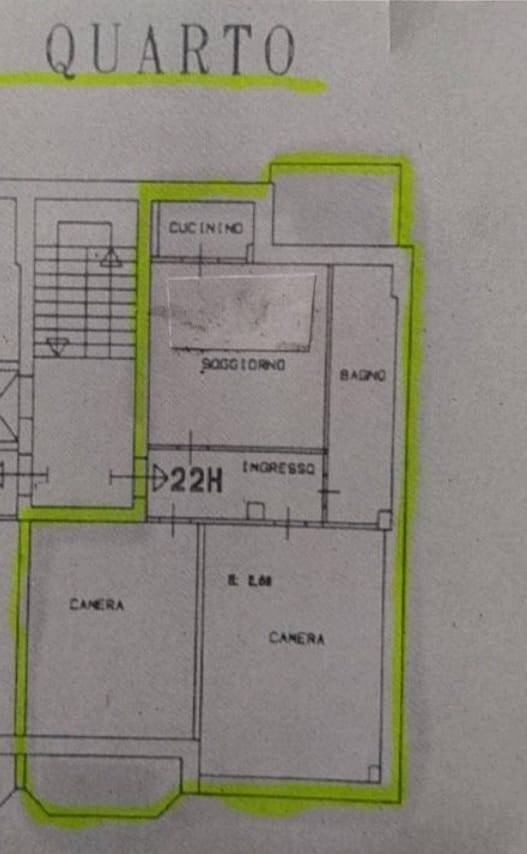 Three-room apartment Via Giovanni XXIII, Borgo San Dalmazzo - floor plans 1