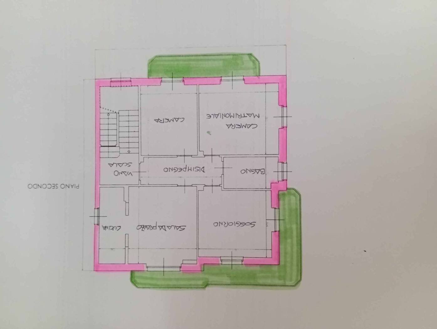 Appartamento Via Molino Morra, frazione Cerialdo, Cuneo - planimetria 1