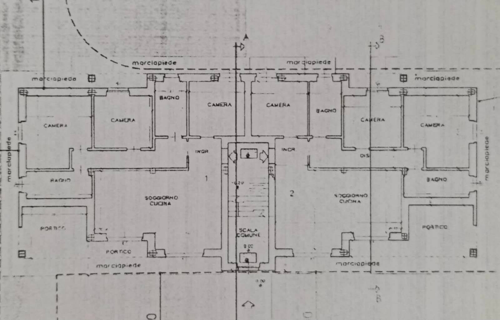 Apartment Cervasca - floor plans 1