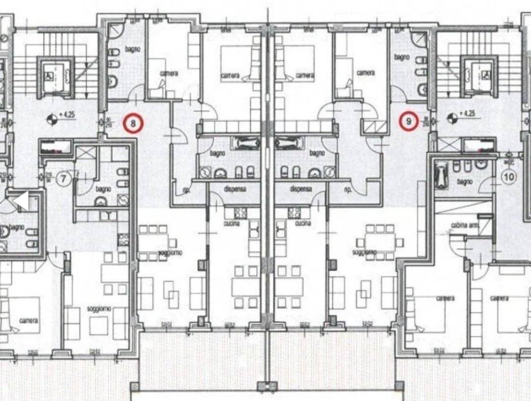 Quadrilocale Cuneo (zona San Paolo) - planimetria 1