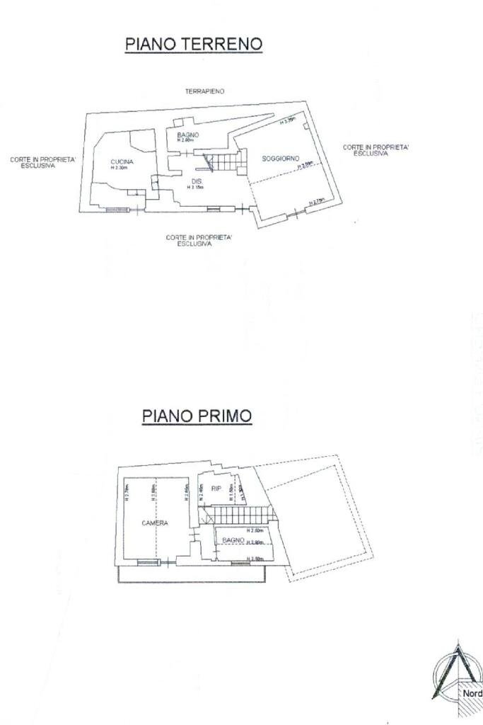 Casa indipendente Via Benne, Coassolo Torinese - planimetria 1