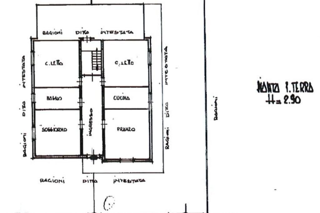 Appartamento Via Fucik, Castelnovo di Sotto - planimetria 1