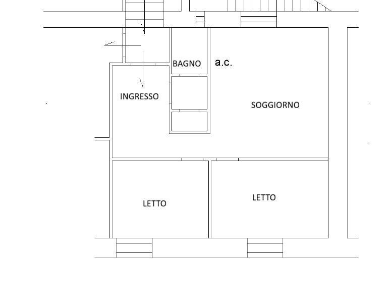 Foto 25 - Three-room apartment Via Salaria
 
2148, Monterotondo - floor plans 1