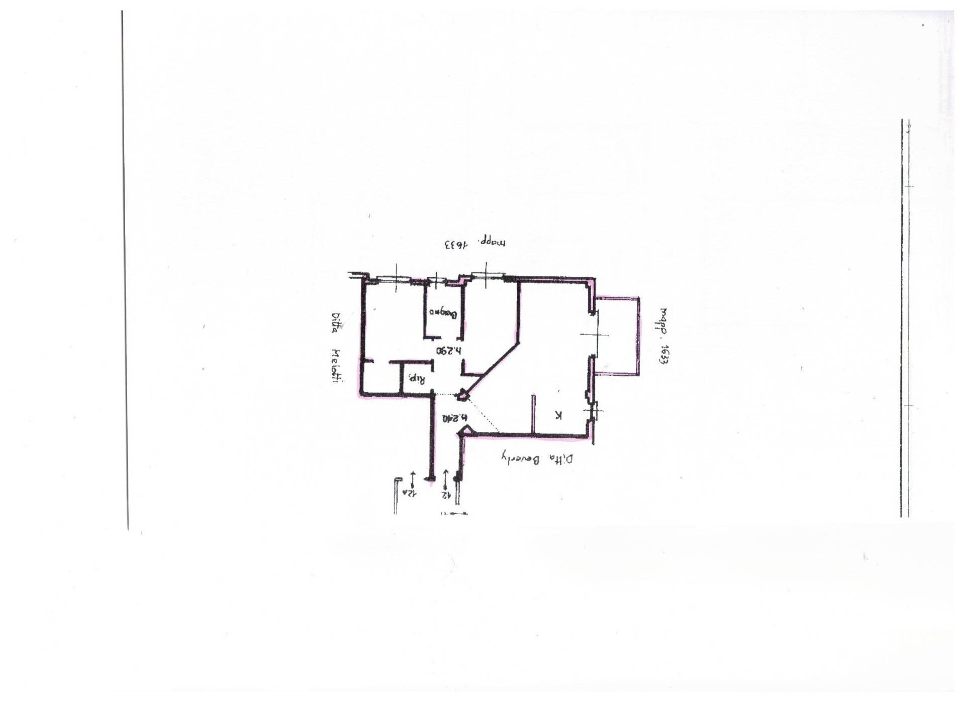 Foto 36 - Three-room apartment Salita Sant'Agostino
 
20, Rapallo - floor plans 1