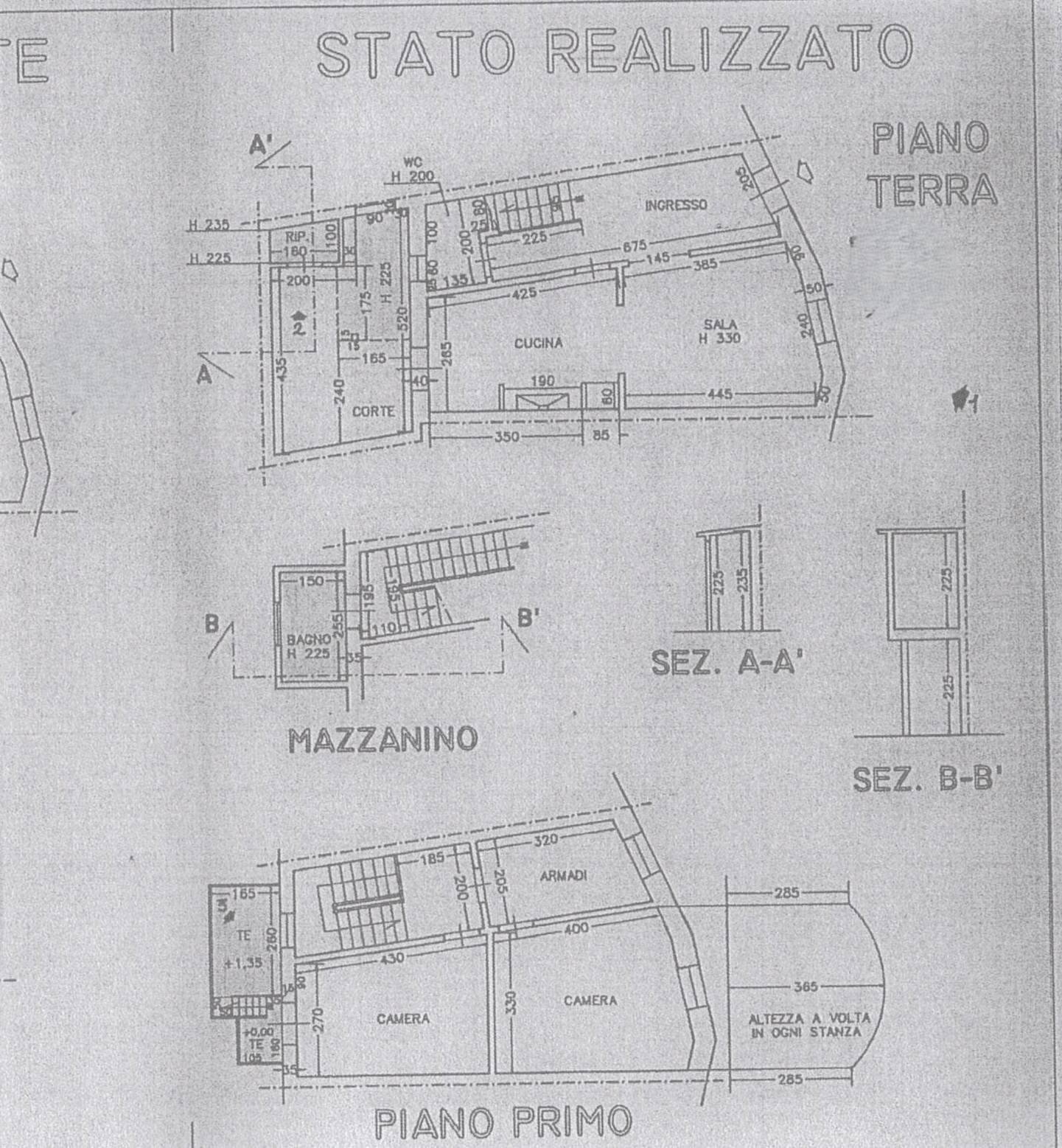 Foto 25 - Independent house via Coppino
 
55, Viareggio - floor plans 1