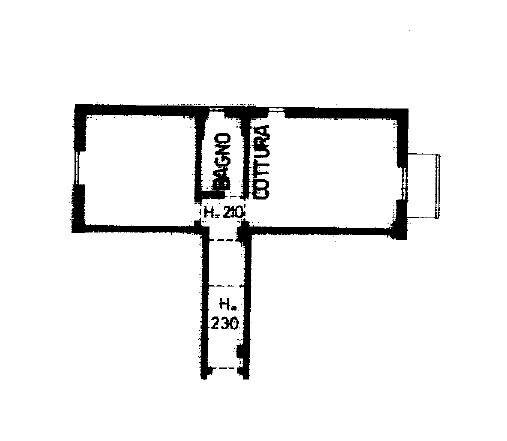 Foto 19 - Two-room apartment Via Ilarione Rancati
 
37, Milano - floor plans 1