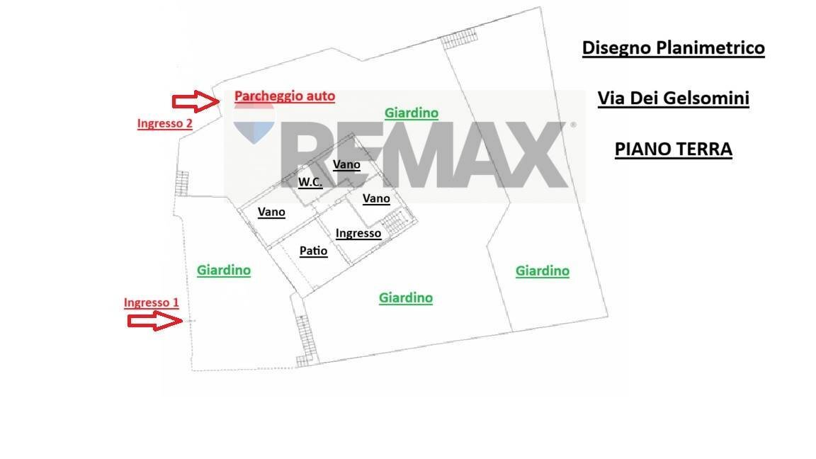 Pianta 2D - Villa VIA DEI GELSOMINI
 
16A, Pedara - planimetria 1