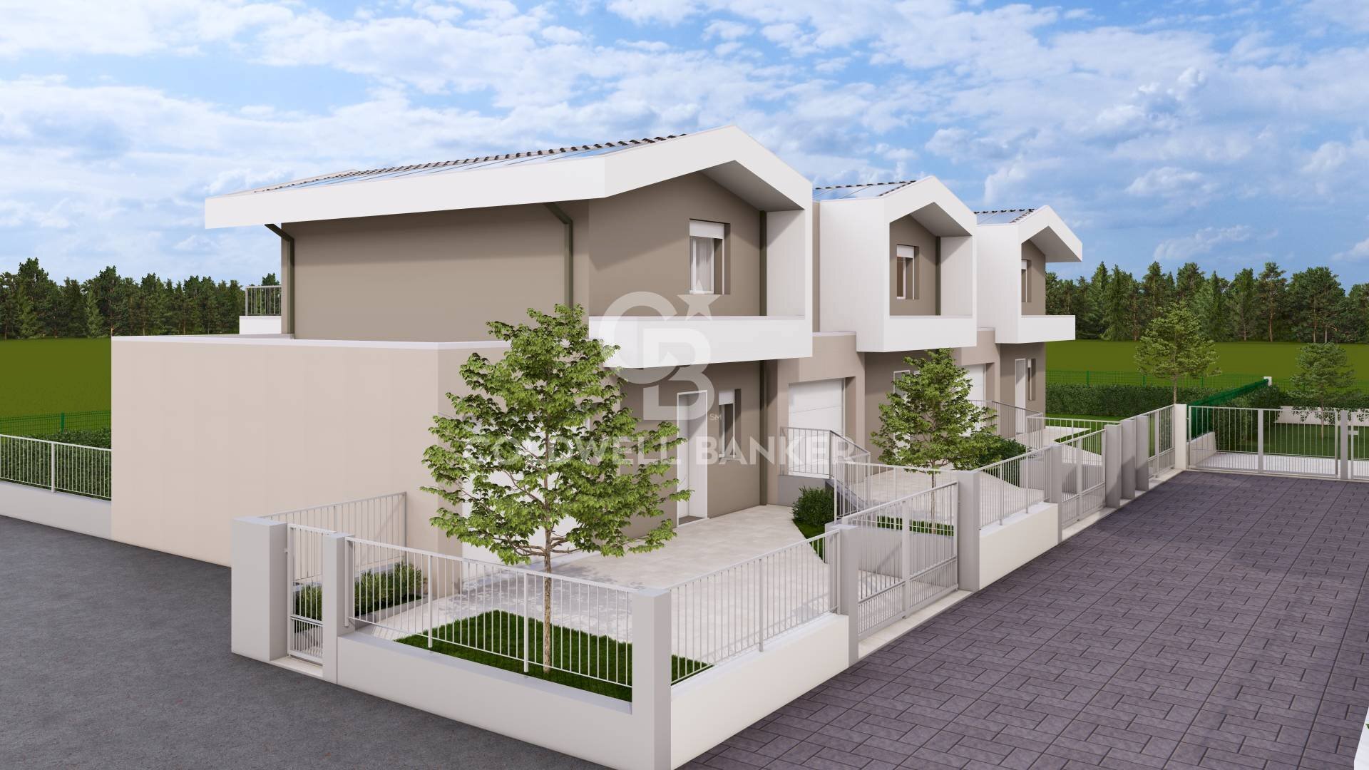 FOTO RENDER - Villa a Schiera Via Schia, Lonato del Garda - foto 1