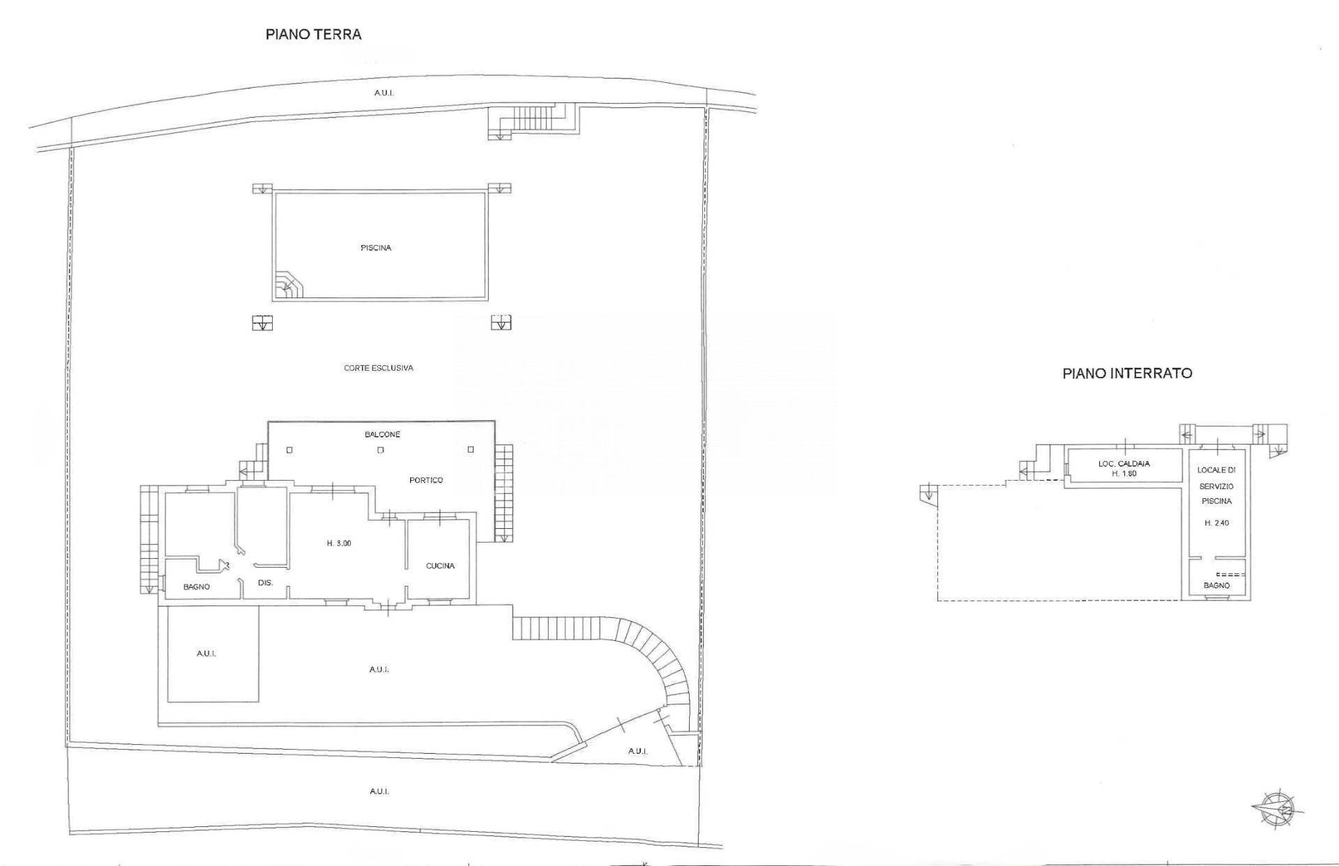Planimetrie - Villa Via Sant'Anna, Lonato del Garda - planimetria 1