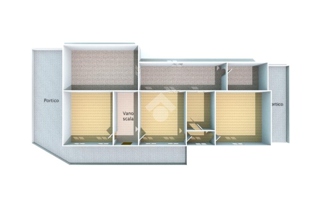 Casa indipendente Regione Castagnole, Canelli - planimetria 1