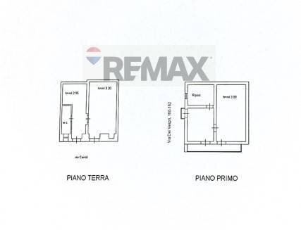 Pianta 2D - Casa indipendente via dei vespri
 
160, Giarratana - planimetria 1