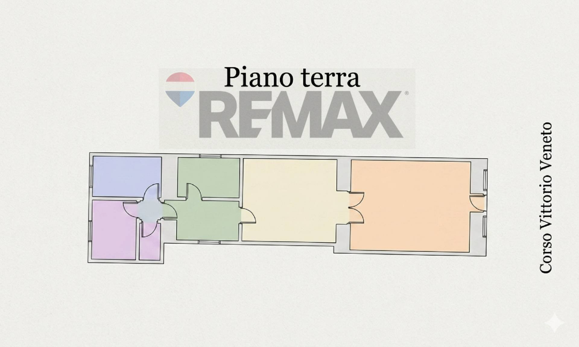 Pianta 2D - Independent house Corso Vittorio Veneto
 
210, Ragusa - floor plans 1