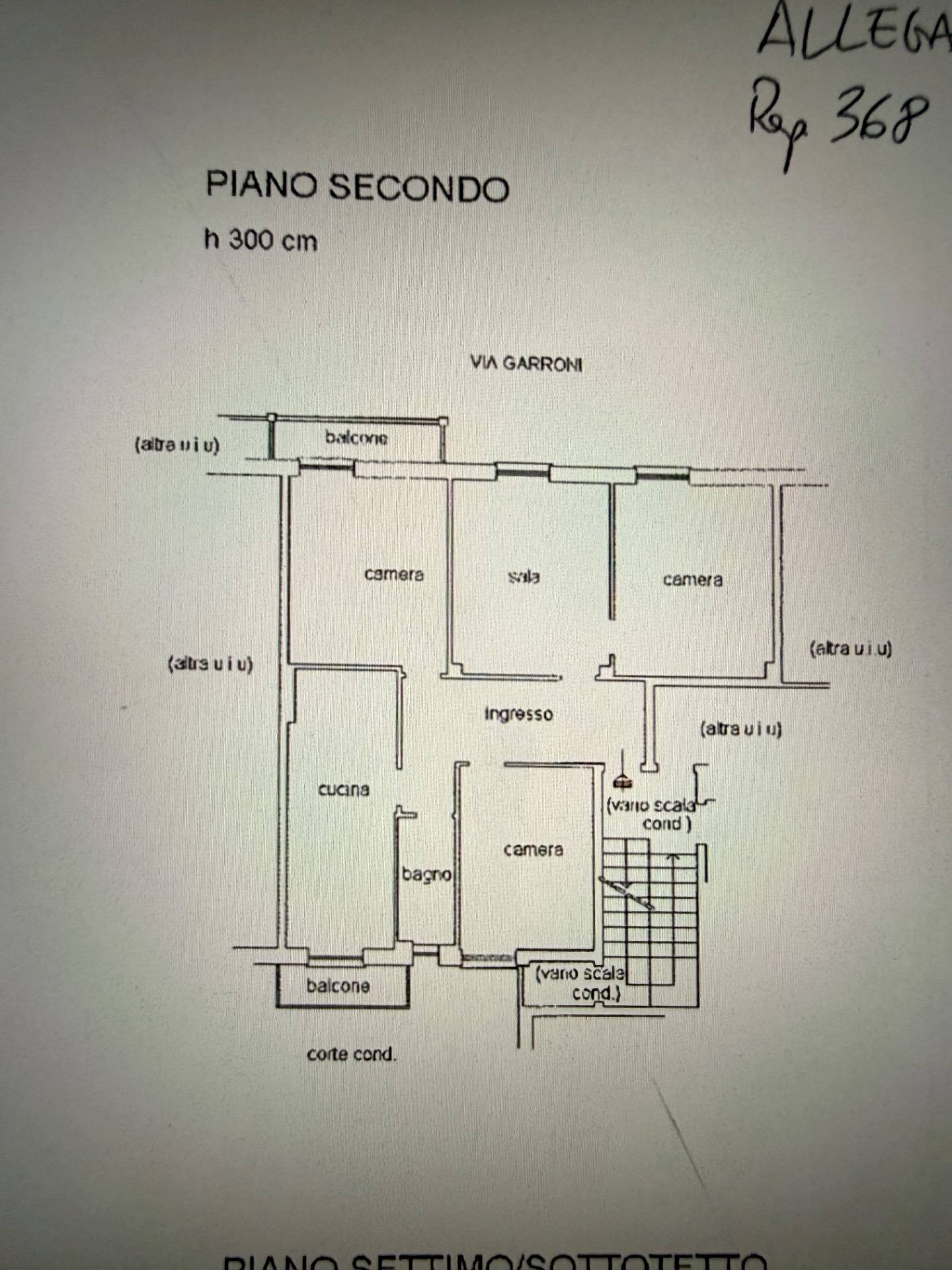 Foto 15 - Appartamento Via Garroni
 
22, Savona - planimetria 1