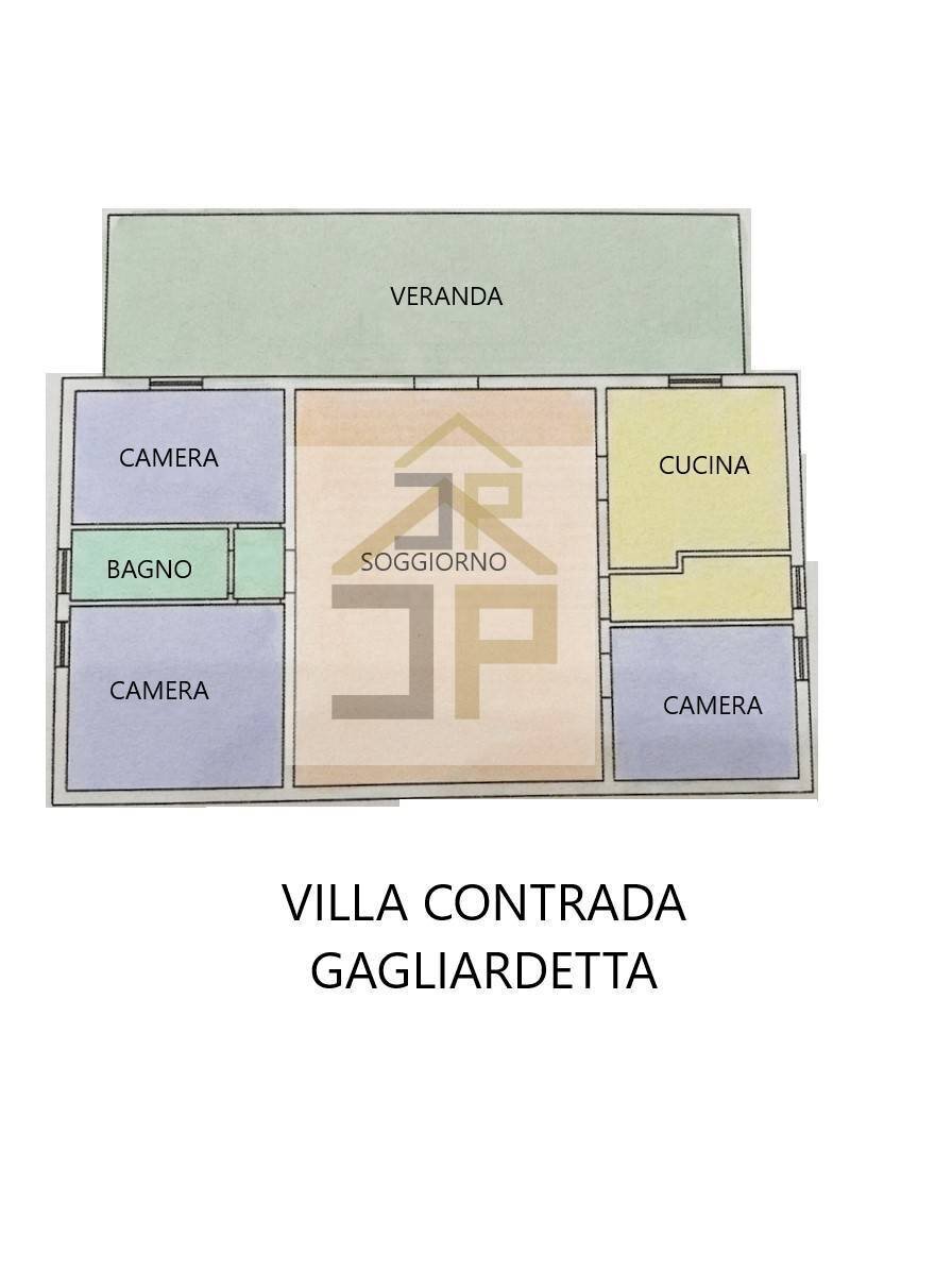 Foto 40 - Villa Contrada Gagliardetta, Castellammare del Golfo - planimetria 1