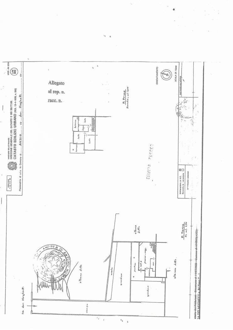 Villa via dei Mughetti, 84, hamlet Lido Dei Pini, Anzio - floor plans 1