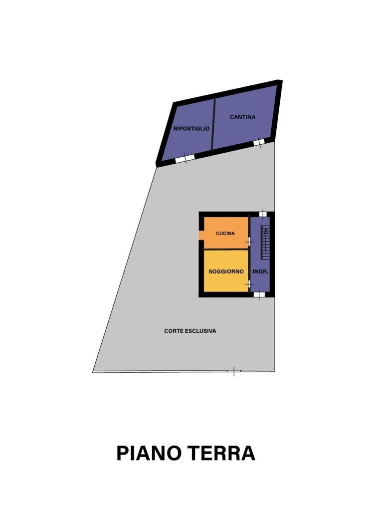 Casa indipendente via Sacco e Vanzetti, Castrocaro Terme e Terra del Sole - planimetria 1