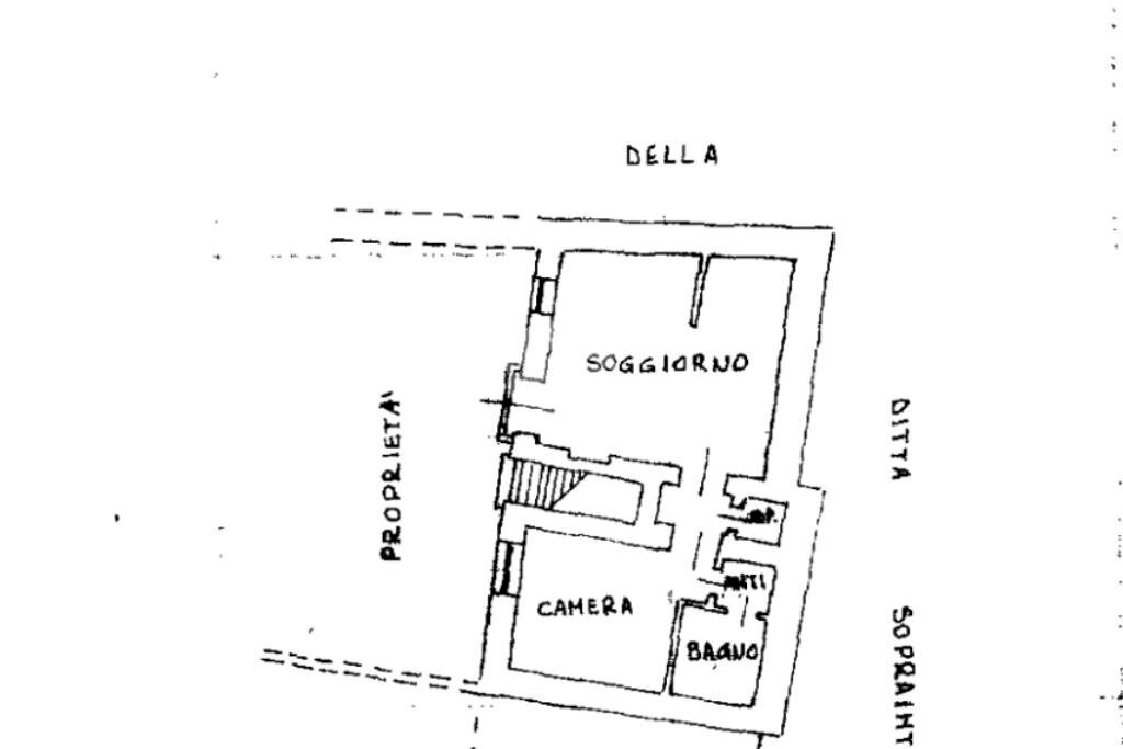 Bilocale Via san sebastiano, Almese - planimetria 1