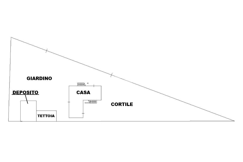 Independent house Via vernette, Vigone - floor plans 1