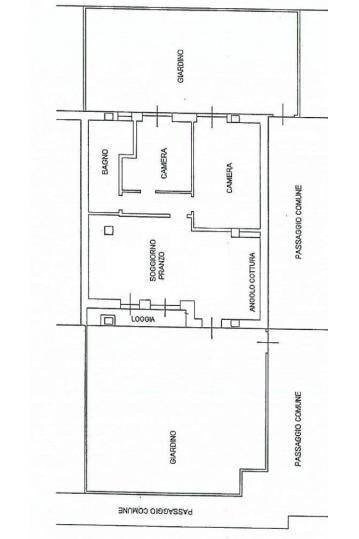 Trilocale Via Francesco Petrarca 18, Castenaso - planimetria 1
