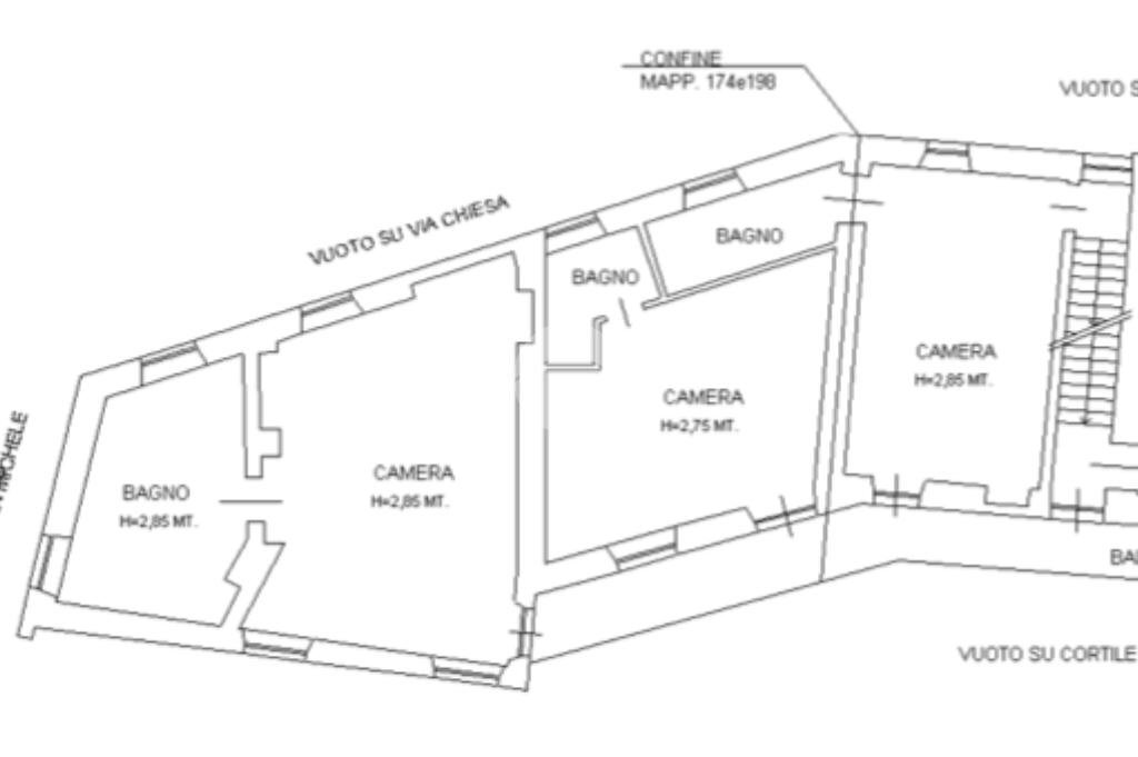 Casa semi indipendente Piazza san michele, Rosta - planimetria 1