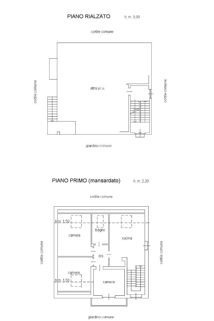 Four-room apartment Via Ariosto, Settimo Torinese - floor plans 1