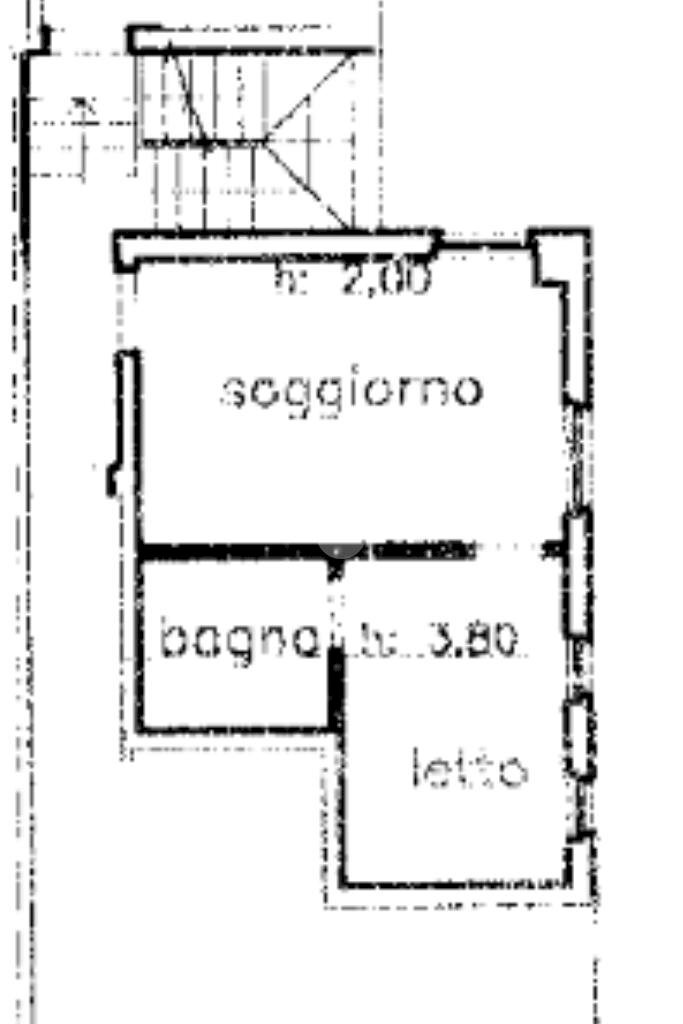 Two-room apartment Viale Dei Mille, Parma - floor plans 1